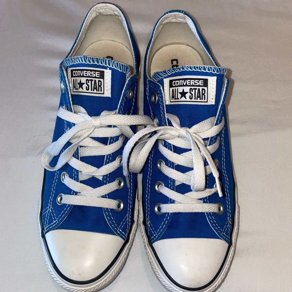 Converse low tops turquoise women’s 9